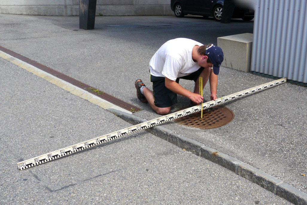 Beweissicherung, Überbauung bestehender Strasse