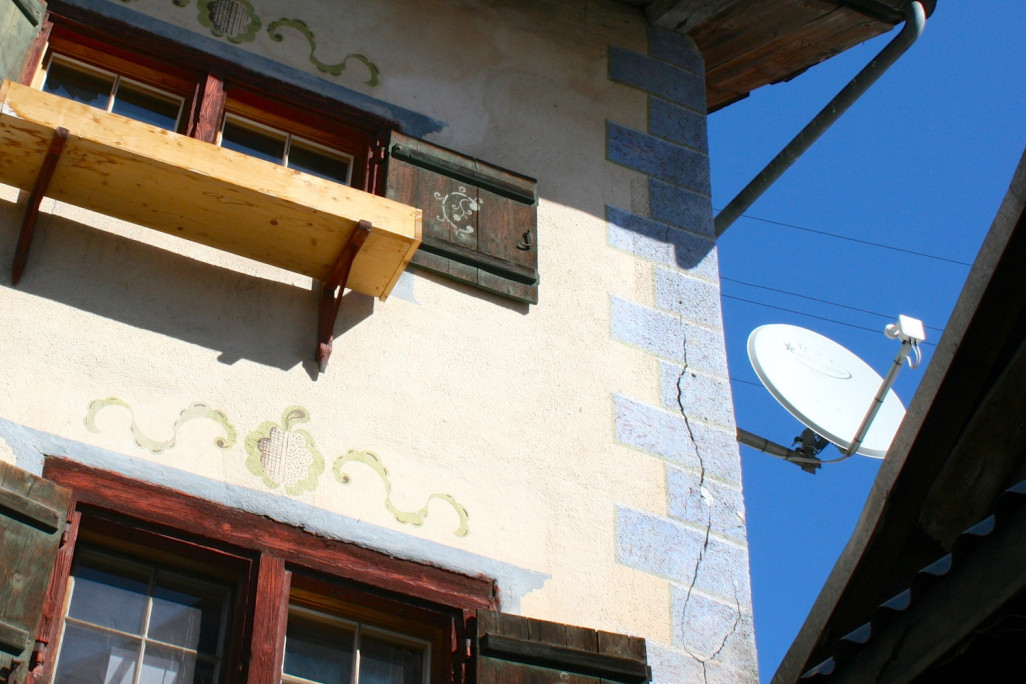 Beweissicherung Sanierung Innerdorfstrasse, Sarn