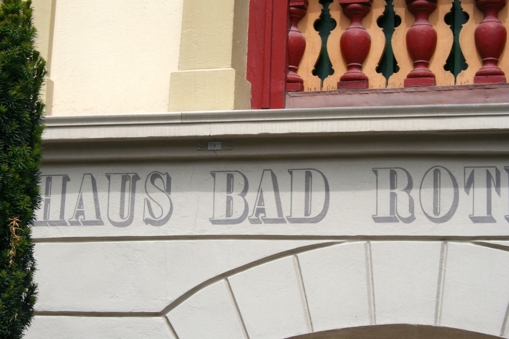 Beweissicherung, Rissprotokoll, Kurhaus Rothenbrunnen