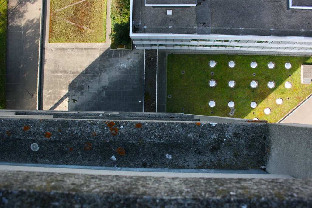 Fassadenansicht Hochhaus in Bern