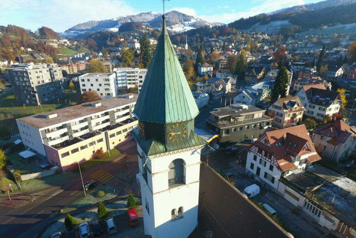 Beweisaufnahme mit Drohne und Erschütterungsmessungen